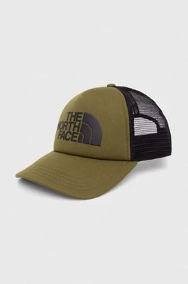 Zdjęcie produktu The North Face czapka z daszkiem kolor zielony z nadrukiem NF0A3FM3RMO1