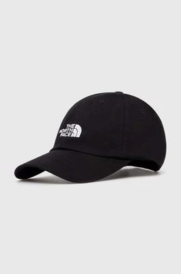Zdjęcie produktu The North Face czapka z daszkiem Norm Hat kolor czarny z aplikacją NF0A7WHOJK31