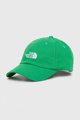 Zdjęcie produktu The North Face czapka z daszkiem Norm Hat kolor zielony z aplikacją NF0A7WHOPO81