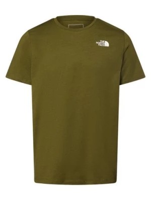 Zdjęcie produktu The North Face Koszulka męska Mężczyźni zielony nadruk,
