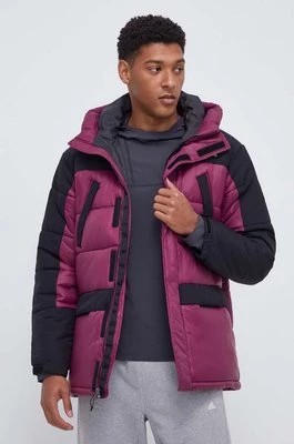 Zdjęcie produktu The North Face kurtka męska kolor bordowy zimowa