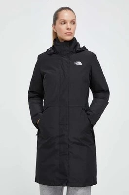 Zdjęcie produktu The North Face kurtka puchowa damska kolor czarny zimowa