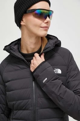 Zdjęcie produktu The North Face kurtka puchowa damska kolor czarny zimowa