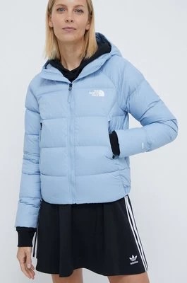 Zdjęcie produktu The North Face kurtka puchowa damska kolor niebieski zimowa NF0A3Y4RQEO1