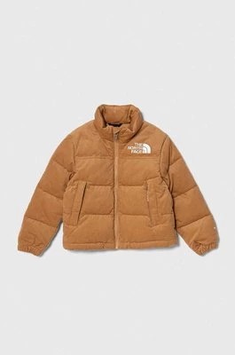 Zdjęcie produktu The North Face kurtka puchowa dziecięca 1996 RETRO NUPTSE JACKET kolor brązowy