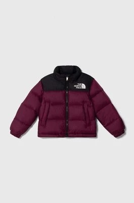 Zdjęcie produktu The North Face kurtka puchowa dziecięca 1996 RETRO NUPTSE JACKET kolor fioletowy