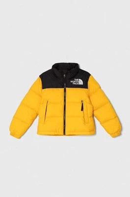 Zdjęcie produktu The North Face kurtka puchowa dziecięca 1996 RETRO NUPTSE JACKET kolor żółty