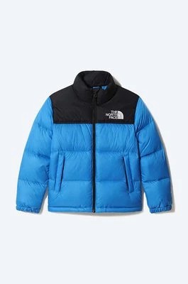 Zdjęcie produktu The North Face kurtka puchowa dziecięca Youth 1996 Retro Nuptse kolor niebieski