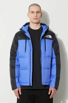 Zdjęcie produktu The North Face kurtka puchowa M Himalayan Light Down Hoodie męska kolor niebieski zimowa NF0A7X16QBO1