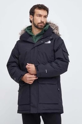 Zdjęcie produktu The North Face kurtka puchowa męska kolor czarny zimowa