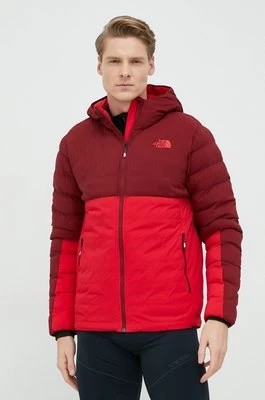 Zdjęcie produktu The North Face kurtka sportowa ThermoBall 50/50 kolor czerwony zimowa