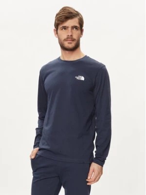 Zdjęcie produktu The North Face Longsleeve Simple Dome NF0A87QN Granatowy Regular Fit