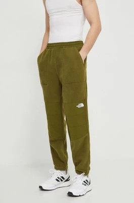 Zdjęcie produktu The North Face spodnie dresowe kolor zielony gładkie NF0A86ZVPIB1