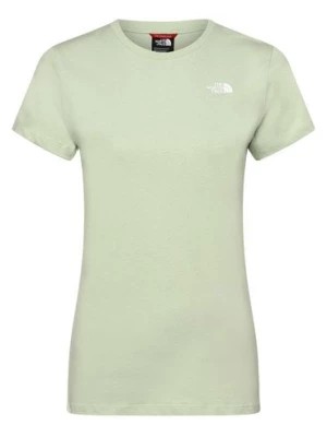 Zdjęcie produktu The North Face T-shirt damski Kobiety Bawełna zielony jednolity,