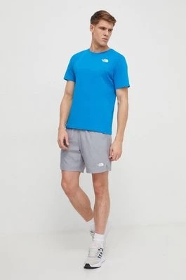 Zdjęcie produktu The North Face t-shirt męski kolor niebieski z nadrukiem NF0A882YRI31