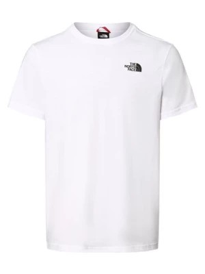 Zdjęcie produktu The North Face T-shirt męski Mężczyźni Bawełna biały jednolity,