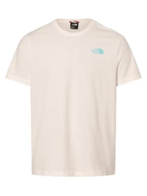 Zdjęcie produktu The North Face T-shirt męski Mężczyźni Bawełna biały nadruk,
