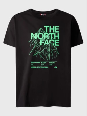 Zdjęcie produktu The North Face T-Shirt Mountain Line NF0A859A Czarny Regular Fit