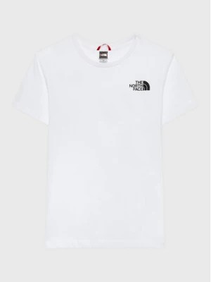 Zdjęcie produktu The North Face T-Shirt Simple Dome NF0A82EA Biały Regular Fit