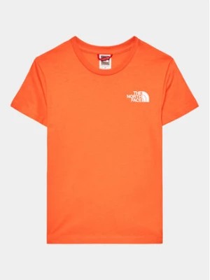 Zdjęcie produktu The North Face T-Shirt Simple Dome NF0A82EA Pomarańczowy Regular Fit