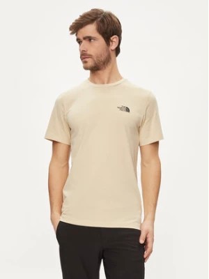 Zdjęcie produktu The North Face T-Shirt Simple Dome NF0A87NG Beżowy Regular Fit