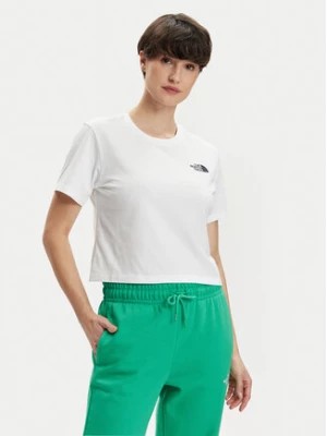 Zdjęcie produktu The North Face T-Shirt Simple Dome NF0A87U4 Biały Relaxed Fit