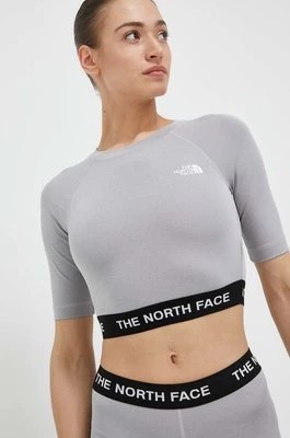 Zdjęcie produktu The North Face t-shirt treningowy kolor szary