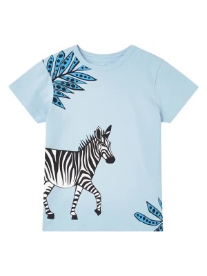 Zdjęcie produktu THE STRIPED CAT Koszulka w kolorze błękitnym rozmiar: 134/140