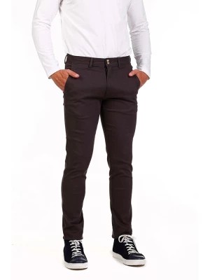 Zdjęcie produktu The Time of Bocha Spodnie chino w kolorze antracytowym rozmiar: 54