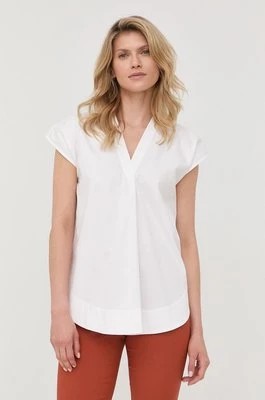 Zdjęcie produktu Tiger Of Sweden bluzka bawełniana damska kolor biały gładka