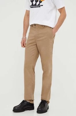 Zdjęcie produktu Tiger Of Sweden spodnie męskie kolor beżowy proste