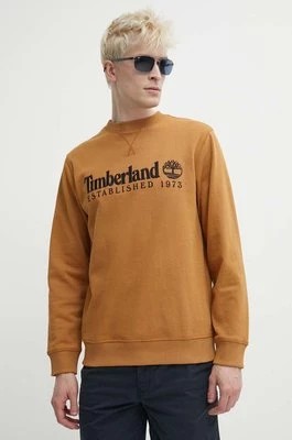 Zdjęcie produktu Timberland bluza męska kolor brązowy z aplikacją TB0A2FEQP471