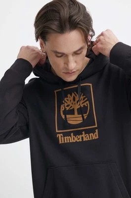 Zdjęcie produktu Timberland bluza męska kolor czarny z kapturem z nadrukiem TB0A5QV60011