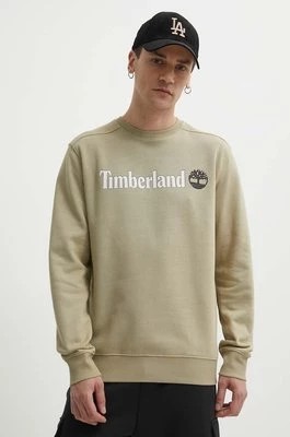 Zdjęcie produktu Timberland bluza męska kolor zielony z nadrukiem TB0A5UJYDH41
