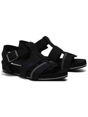 Zdjęcie produktu Timberland Skórzane sandały "Malibu Waves 2.0" w kolorze czarnym rozmiar: 41