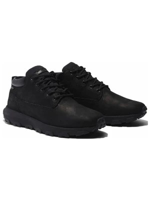 Zdjęcie produktu Timberland Skórzane sneakersy "Winsor Park" w kolorze czarnym rozmiar: 46