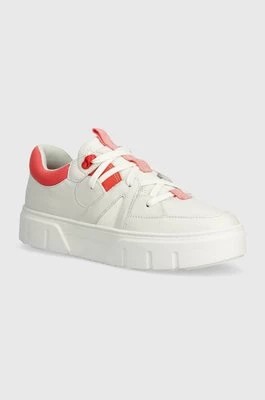 Zdjęcie produktu Timberland sneakersy skórzane Laurel Court kolor biały TB0A64J8EM21