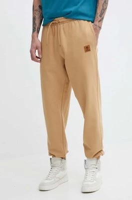 Zdjęcie produktu Timberland spodnie dresowe kolor brązowy gładkie TB0A5UVYEH31