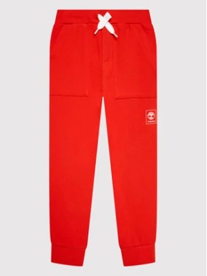 Zdjęcie produktu Timberland Spodnie dresowe T24B79 S Czerwony Regular Fit