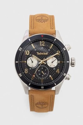 Zdjęcie produktu Timberland zegarek TDWGF2201002 męski kolor beżowy
