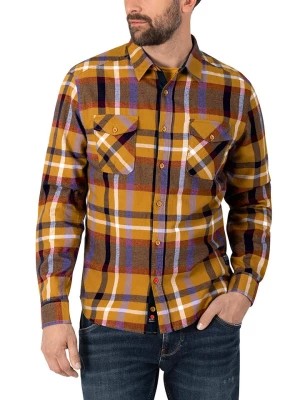 Zdjęcie produktu Timezone Koszula - Regular fit - w kolorze musztardowo-jasnobrązowym rozmiar: L