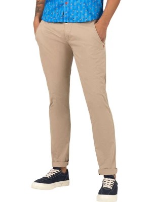 Zdjęcie produktu Timezone Spodnie chino "Janno" w kolorze beżowym rozmiar: W33/L32