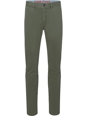 Zdjęcie produktu Timezone Spodnie chino "Spencer" w kolorze khaki rozmiar: W40