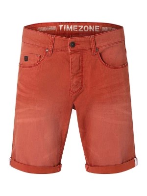 Zdjęcie produktu Timezone Szorty dżinsowe "Danny" w kolorze czerwonym rozmiar: W31