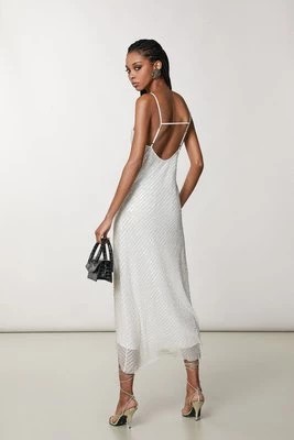 Zdjęcie produktu Tiulowa sukienka o fasonie slim PATRIZIA PEPE