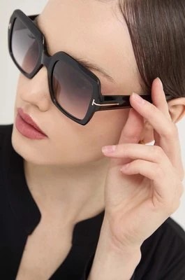 Zdjęcie produktu Tom Ford okulary przeciwsłoneczne damskie kolor czarny FT1082_5401B