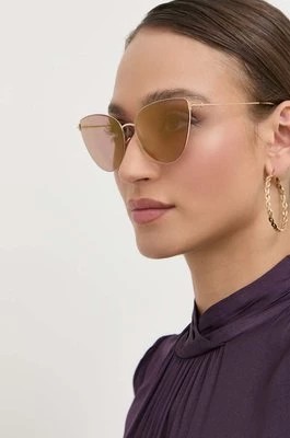 Zdjęcie produktu Tom Ford okulary przeciwsłoneczne damskie kolor różowy