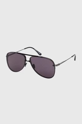 Zdjęcie produktu Tom Ford okulary przeciwsłoneczne męskie kolor czarny FT1071_6201A