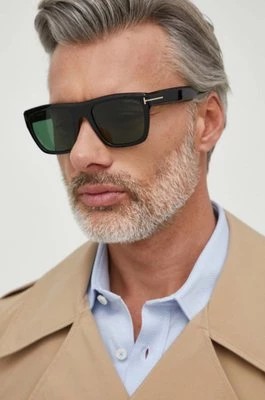 Zdjęcie produktu Tom Ford okulary przeciwsłoneczne męskie kolor czarny FT1077_5501N