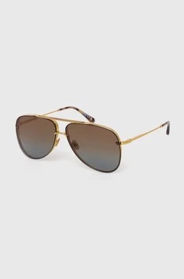 Zdjęcie produktu Tom Ford okulary przeciwsłoneczne męskie kolor złoty FT1071_6230F
